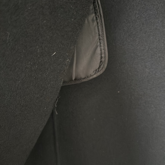 Maje Women’s Geola Wool-blend Black Coat Size FR 36. - Picture 7 of 10